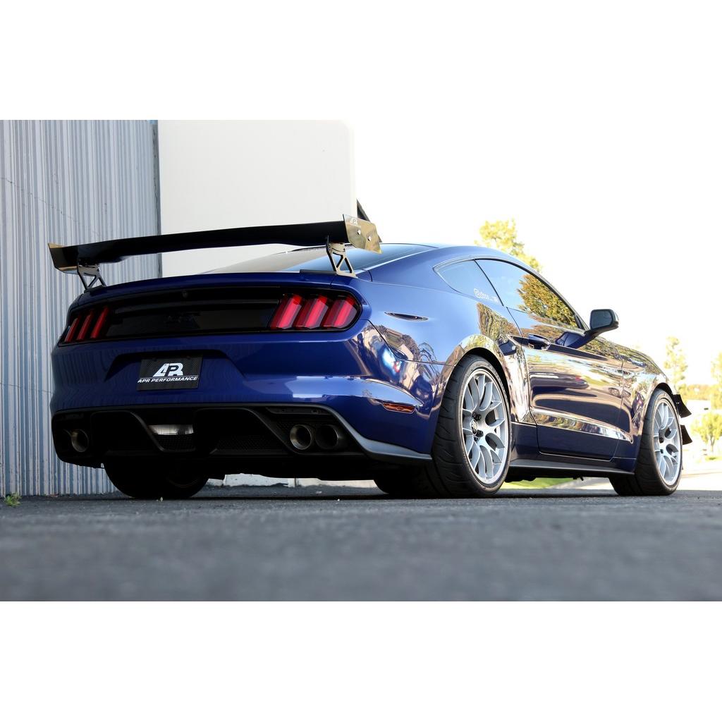 Ford Mustang Shelby GT350 GT500 S550 2015-2017 GTC200 Carbon Fiber Adjustable Wing-GTC-200 Wing-Grocery Getter Performance