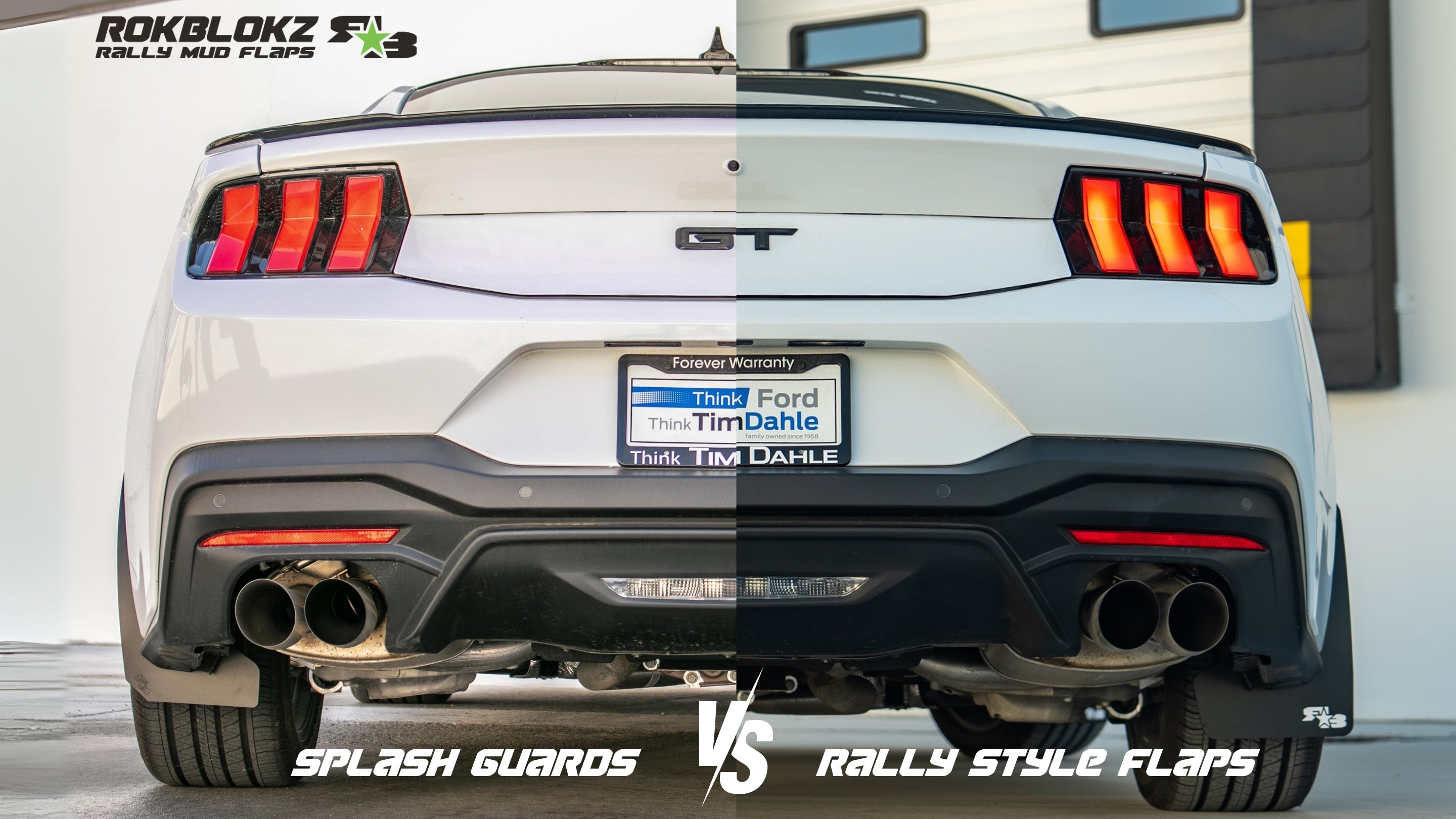 Ford Mustang Splash Guards 2024+