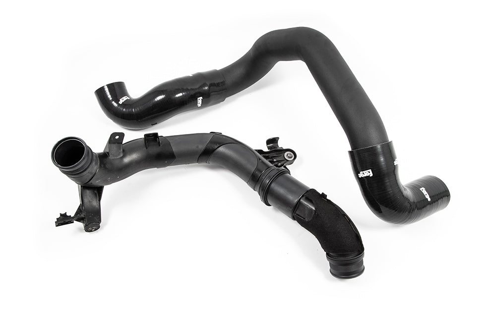 Forge Motorsport FMDP3 Enlarged Discharge Pipe for 2.0 TSI EA888 EVO4 - fitted view