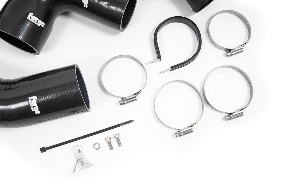 Forge Motorsport FMDP3 Enlarged Discharge Pipe for 2.0 TSI EA888 EVO4 - kit contents