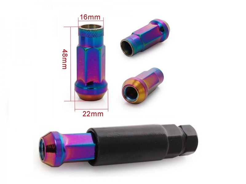 Forged Steel Racing Lug Nuts - M12X1.25