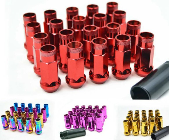 Forged Steel Racing Lug Nuts - M12X1.50