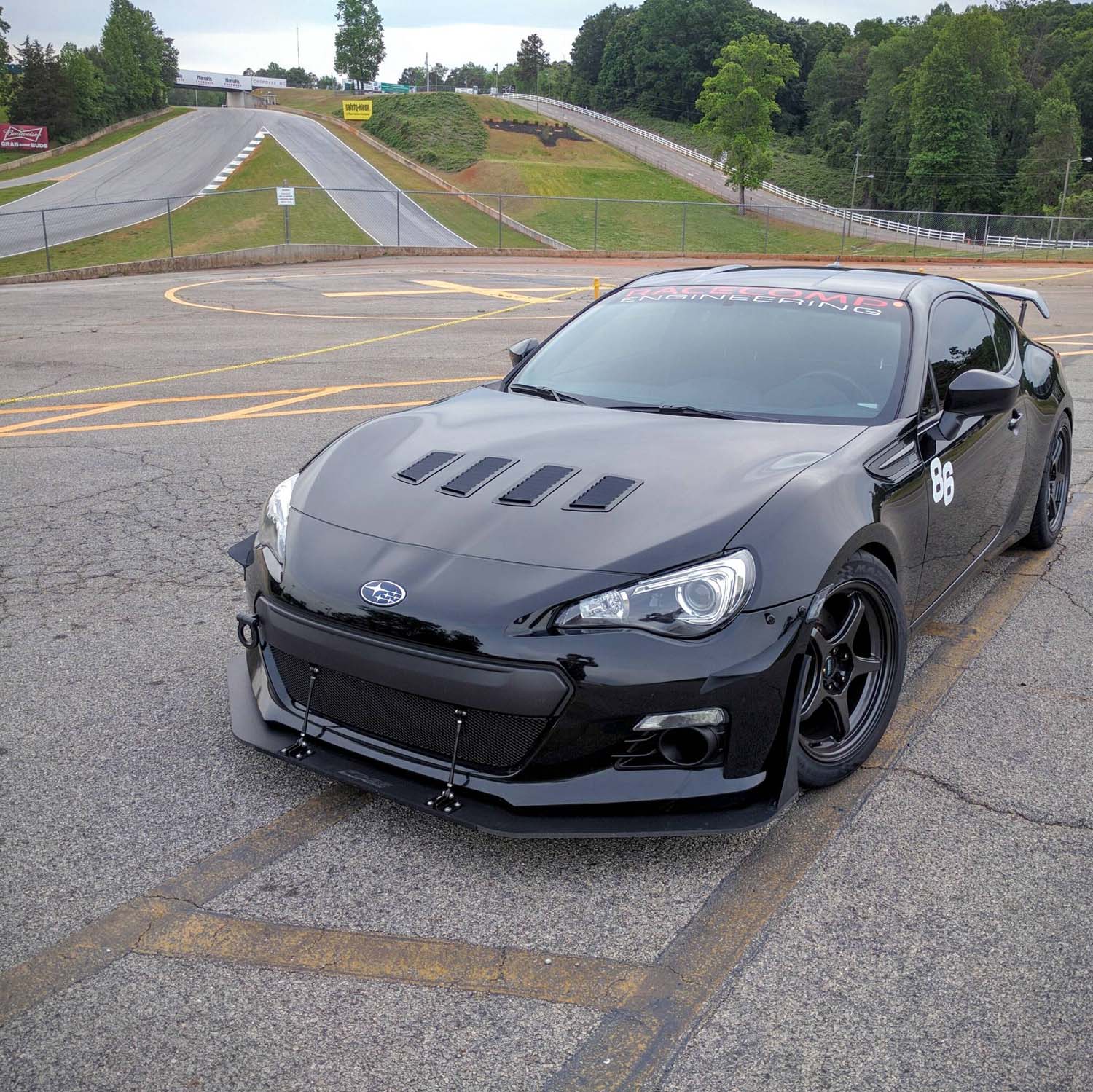 Front Splitter Endplates - BRZ/FRS/GT86