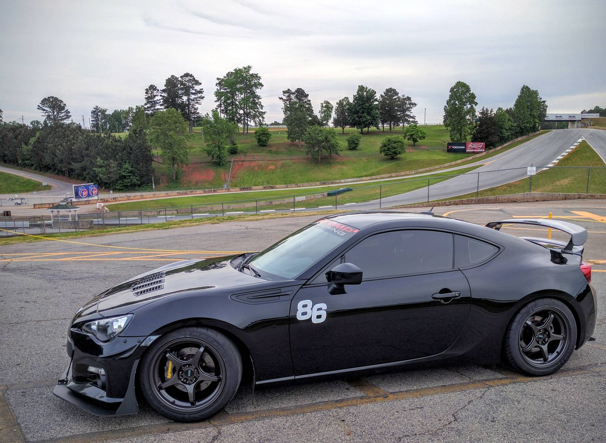 Front Splitter Endplates - BRZ/FRS/GT86