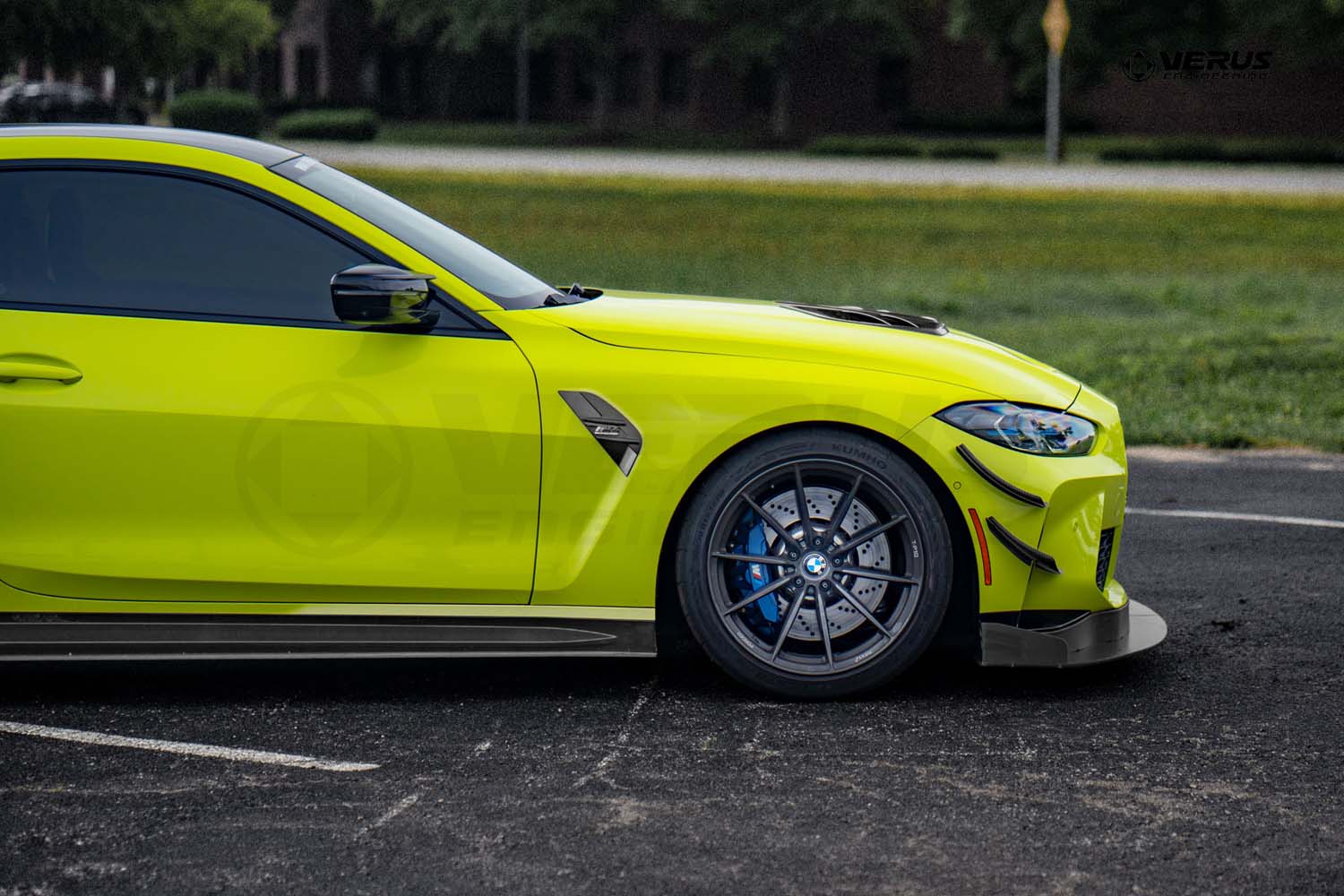Front Splitter Endplates - G80 BMW M3, G82 BMW M4-Grocery Getter Performance