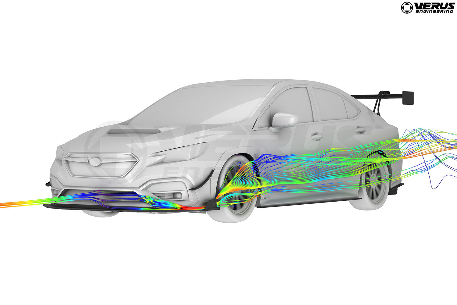 Front Splitter Endplates - Subaru WRX (VB)-Grocery Getter Performance