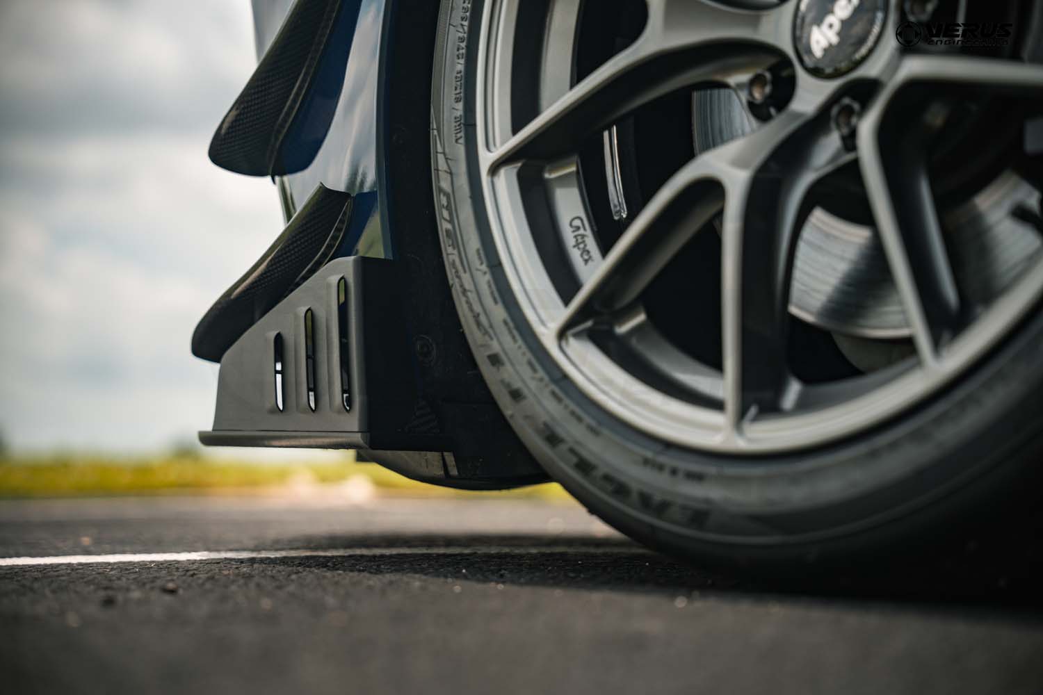 Front Splitter Endplates, WF Spec - Corvette Stingray (C8)-Grocery Getter Performance