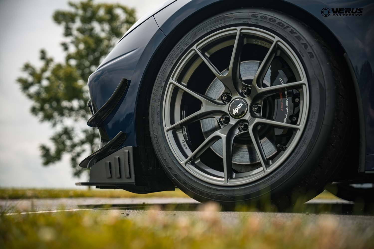 Front Splitter Endplates, WF Spec - Corvette Stingray (C8)-Grocery Getter Performance