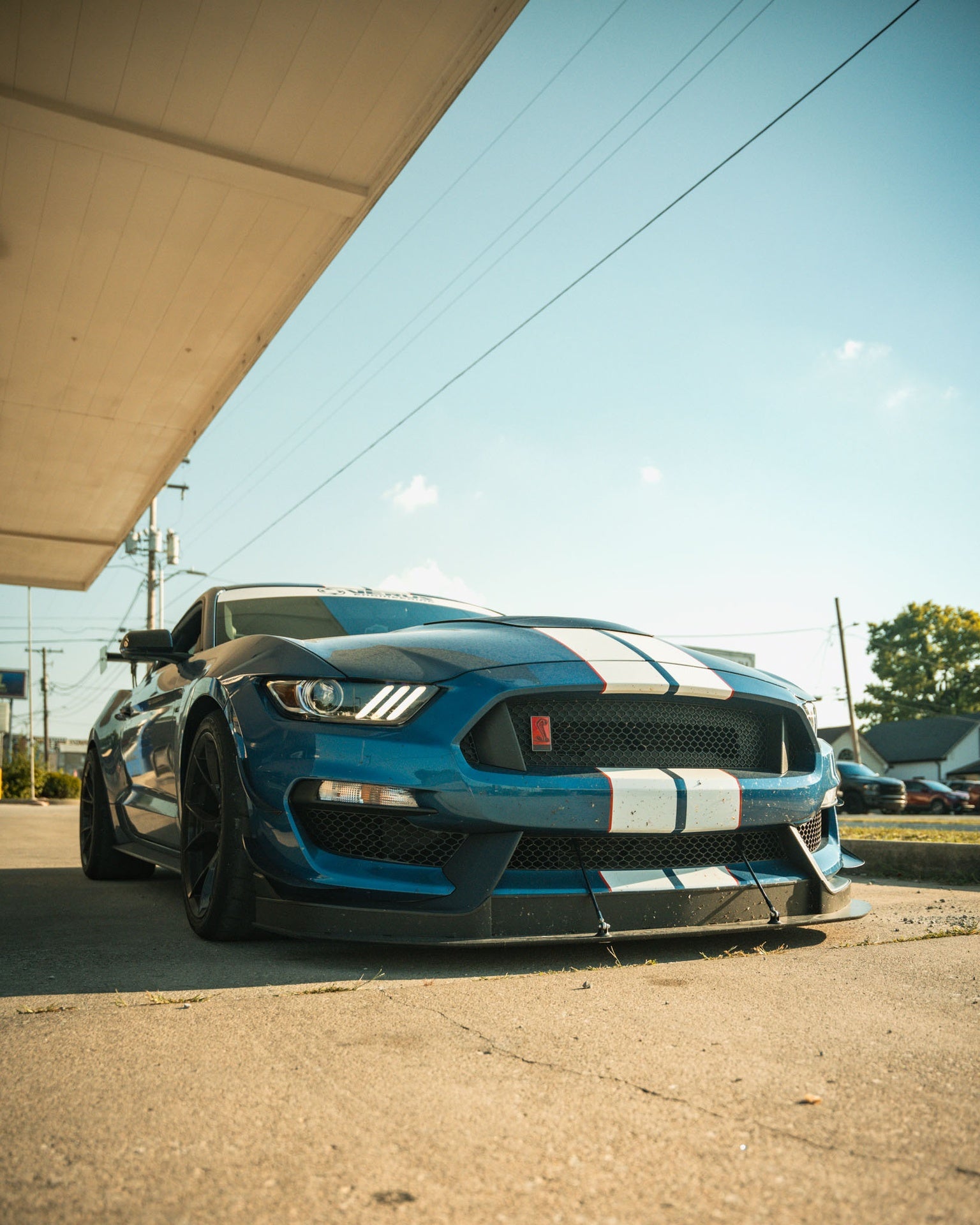 Front Splitter Kit - Ford Mustang Shelby GT350-Grocery Getter Performance