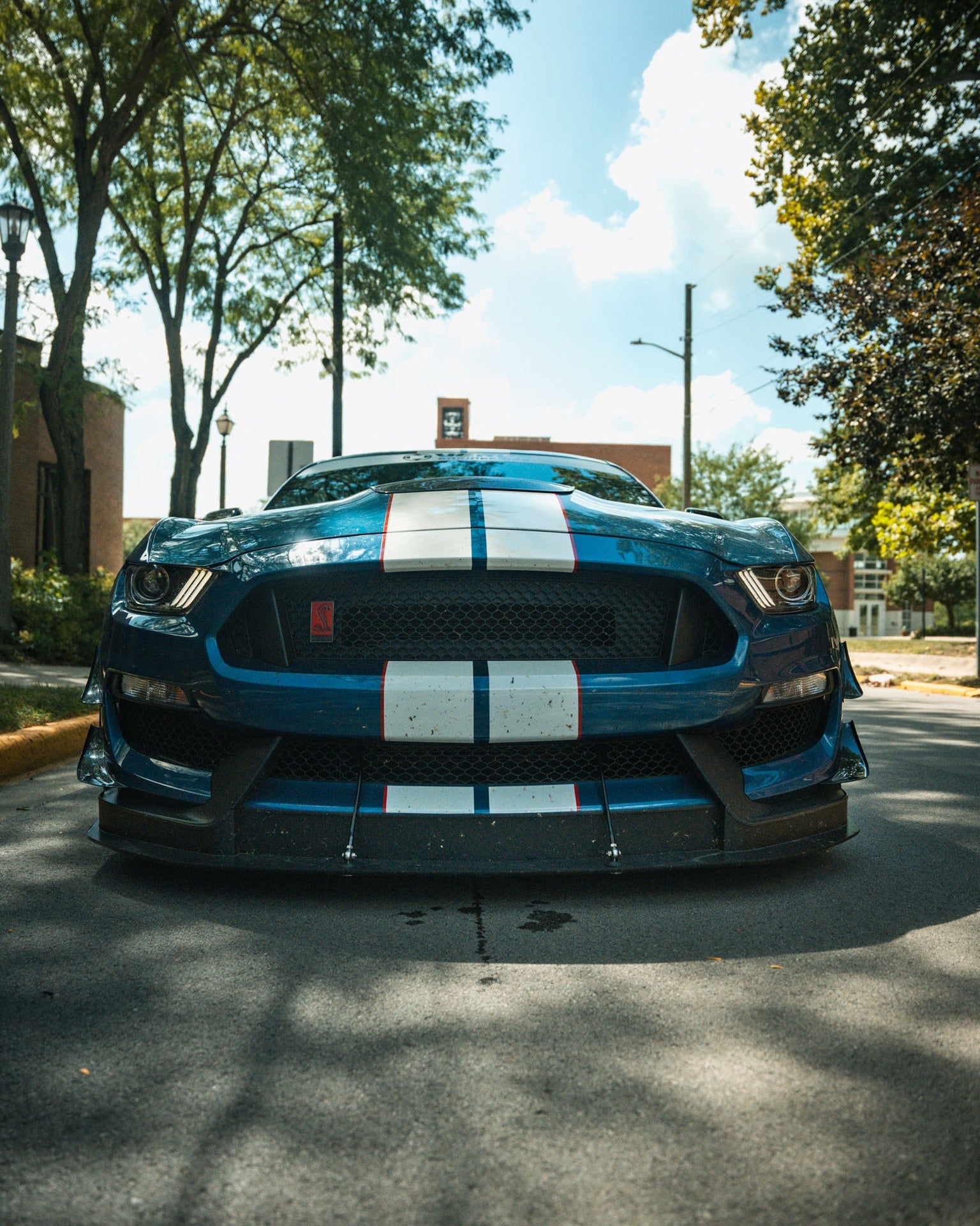 Front Splitter Kit - Ford Mustang Shelby GT350-Grocery Getter Performance