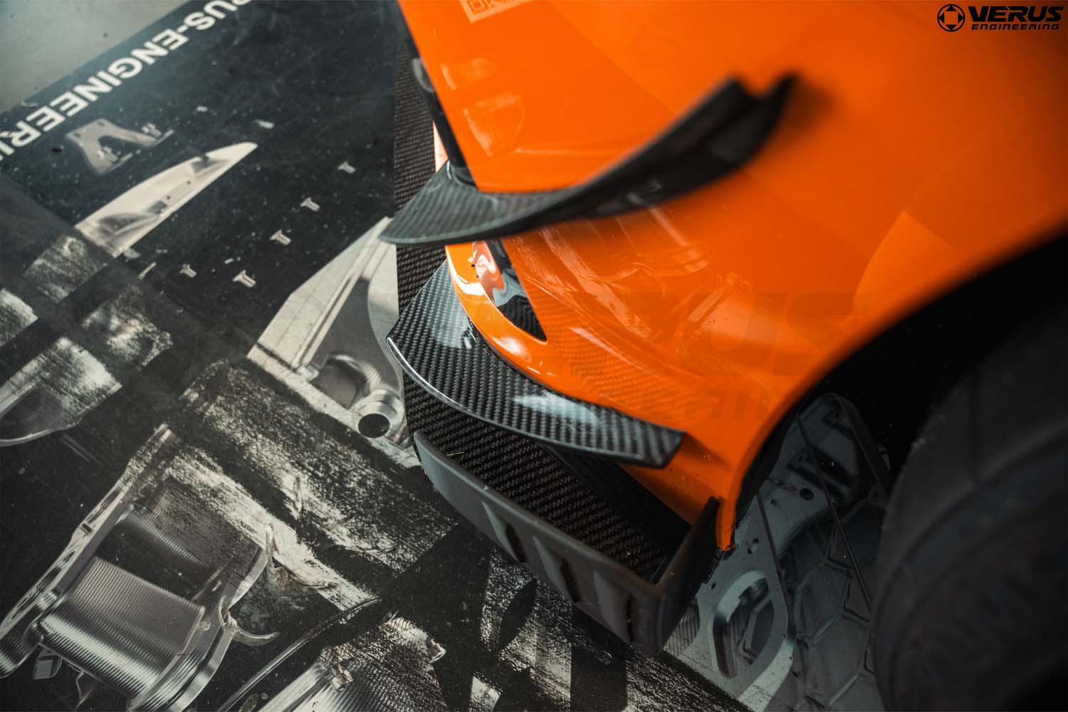 Front Splitter Kit, WF Spec - Corvette Stingray (C8)