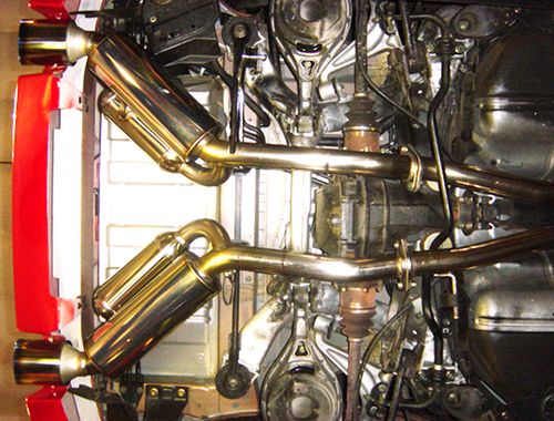 FULL DUAL MUFFLER 350Z-Grocery Getter Performance
