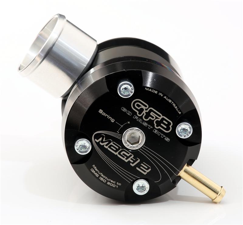 GFB Mach 2 TMS Recirculating Diverter Valve - 35mm Inlet/30mm Outlet (suits 97-98 Subaru WRX/STi)-Blow Off Valves-Grocery Getter Performance