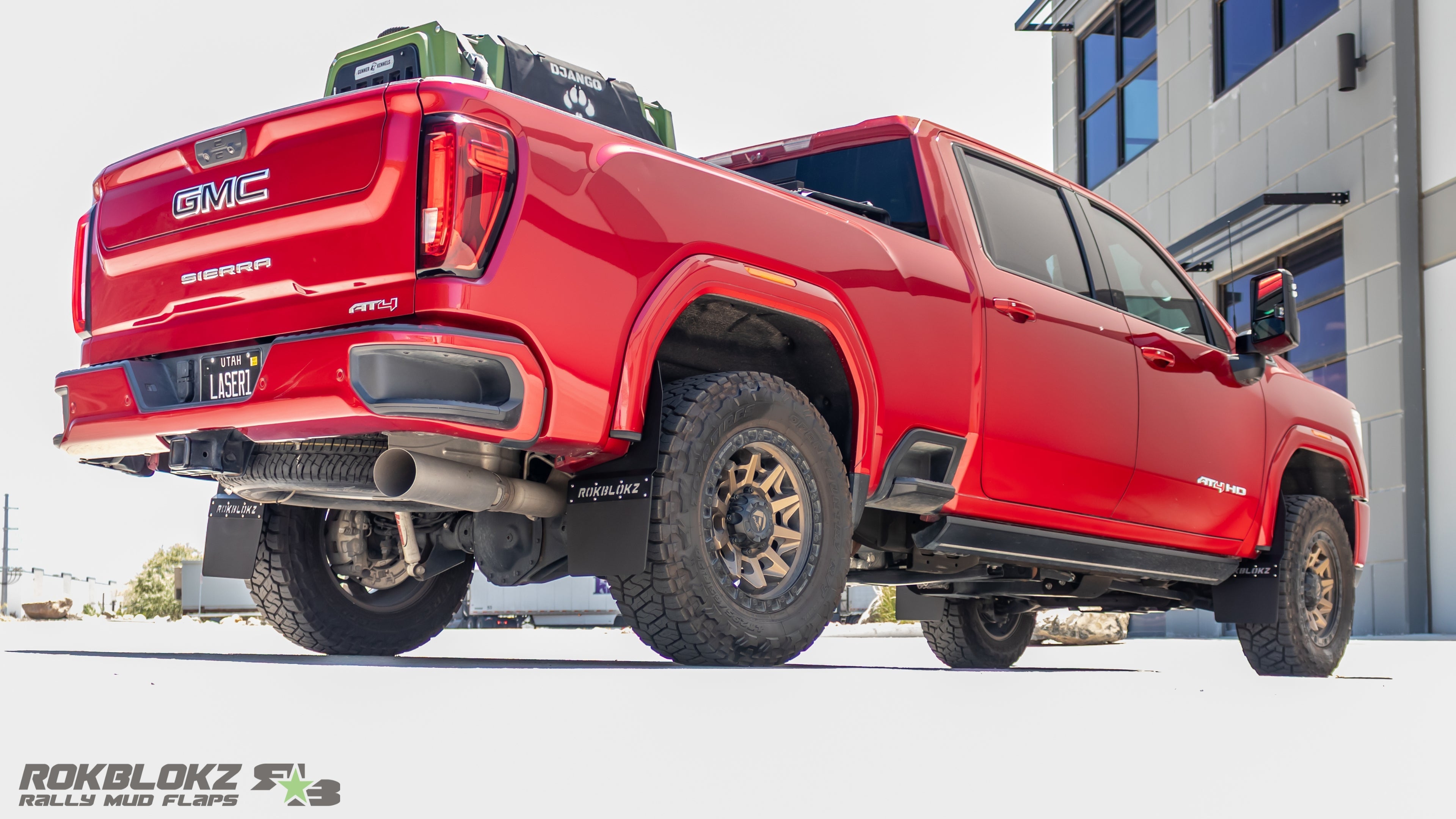 GMC Sierra 2500/3500 2020+ Step-Back Mud Flaps