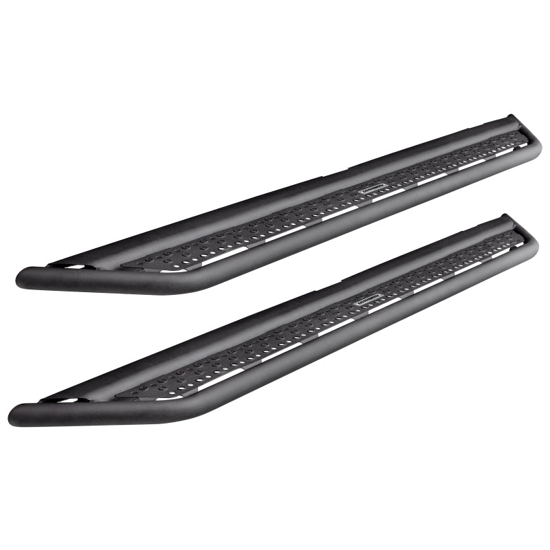 Go Rhino Dominator Extreme D6 SideSteps - Tex Blk - 80in-Side Steps-Grocery Getter Performance