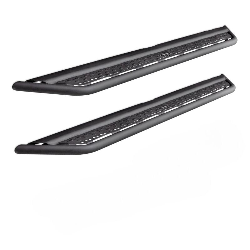 Go Rhino Dominator Extreme D6 SideSteps - Tex Blk - 80in-Side Steps-Grocery Getter Performance