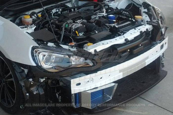GReddy 13+ Scion FR-S / Subaru BRZ 10-Row Oil Cooler Kit with Shroud - Grocery Getter Performance