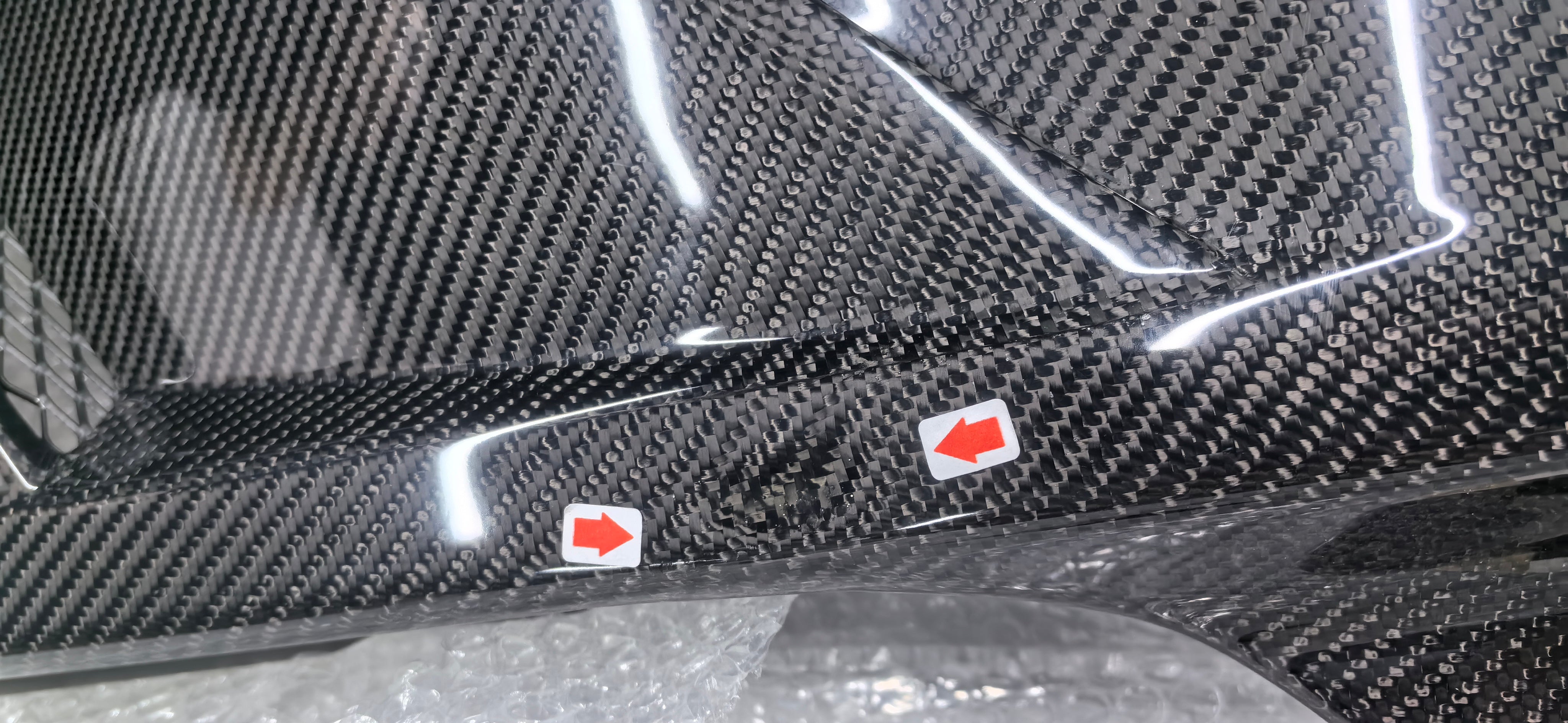 Ford Mustang S550 | GTD Style Primed Black Front Side Vented Fenders