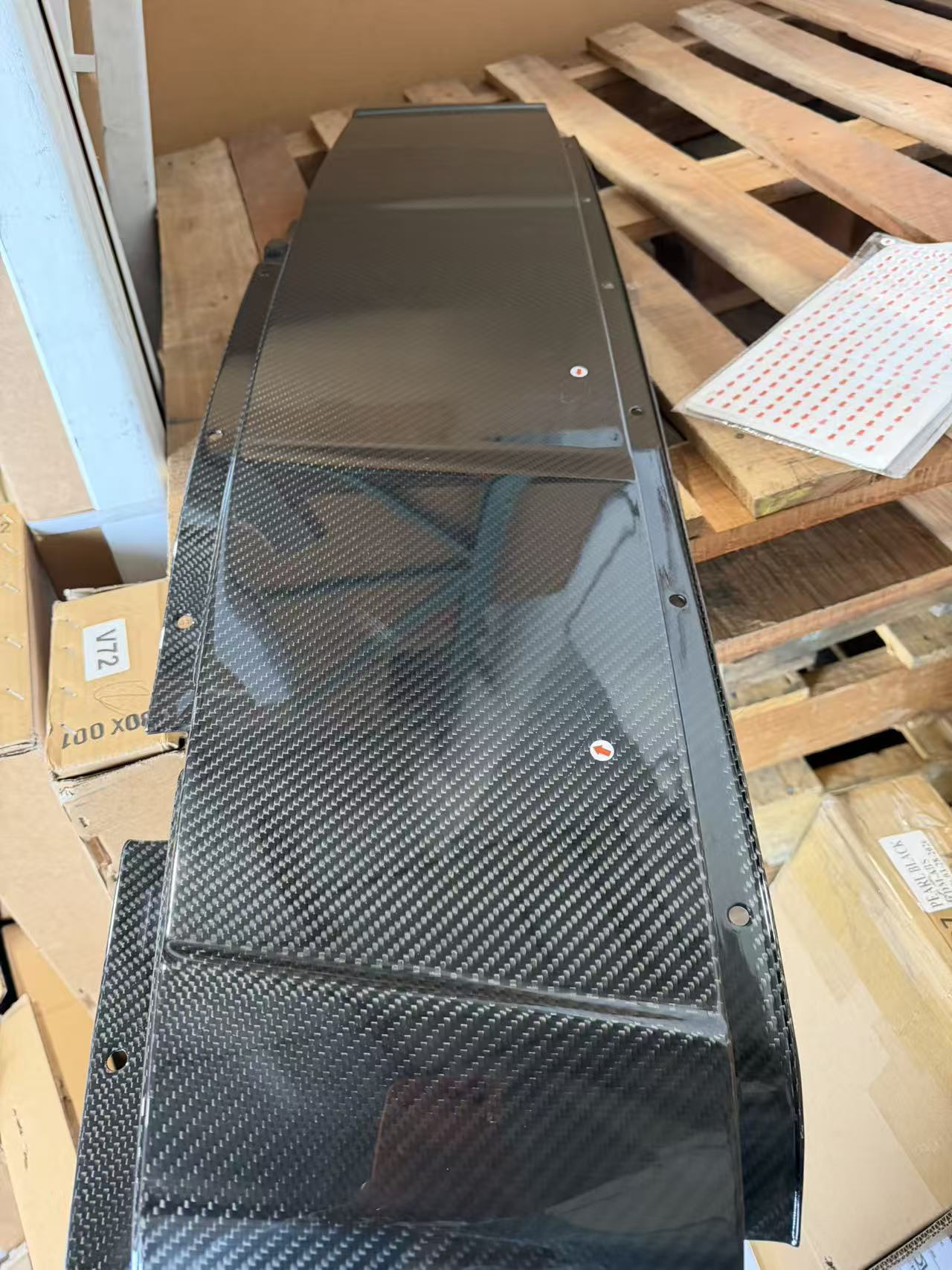 Blemished / Outlet - Chevrolet Corvette C8 DRY CARBON FIBER Top Roof Pillar Bow