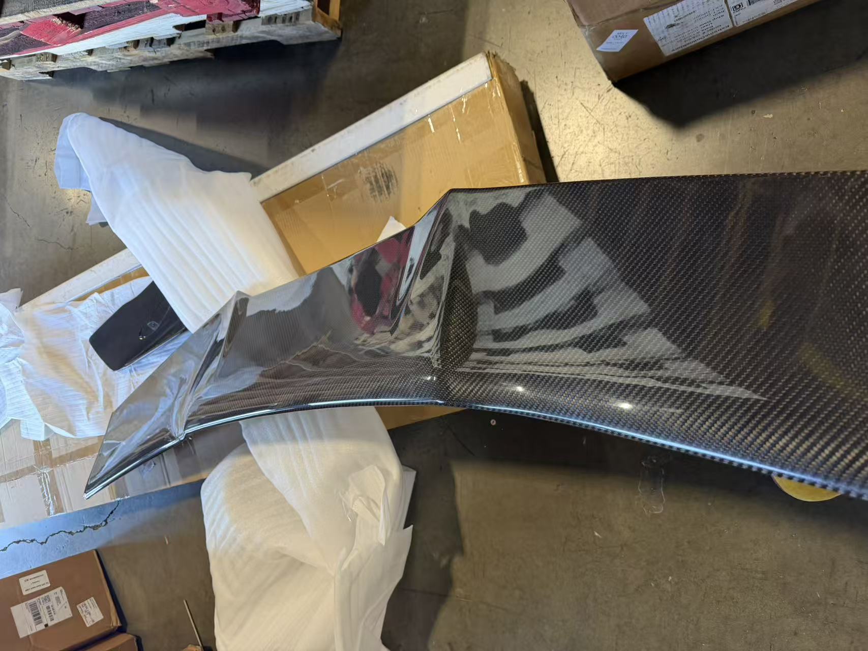 Blemished / Outlet - Corvette C7 ZR1 DRY Carbon Fiber Rear Wing Spoiler