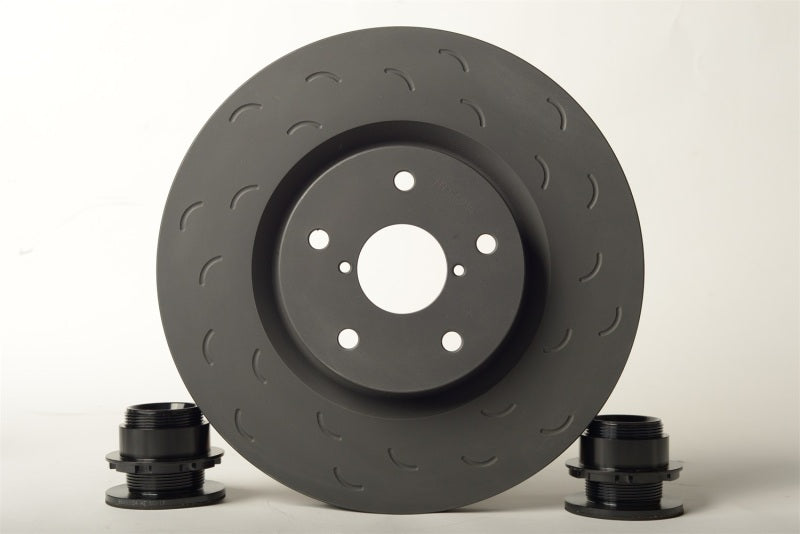 Hawk Talon 08-19 Toyota Land Cruiser/Sequoia/Tundra Premium Slotted-Only Rear Brake Rotor Set-Brake Rotors - Slotted-Grocery Getter Performance