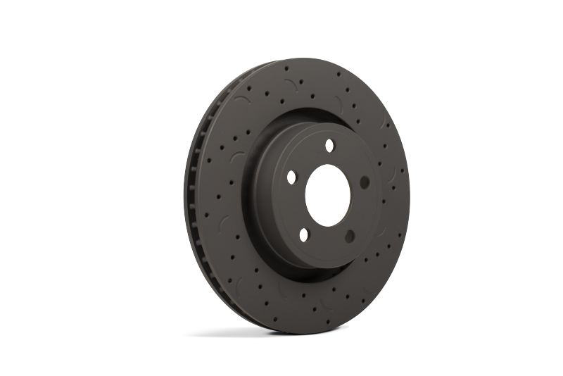 Hawk Talon 2015 Audi S3 Drilled and Slotted Rear Brake Rotor Set-Brake Rotors - Slot & Drilled-Grocery Getter Performance