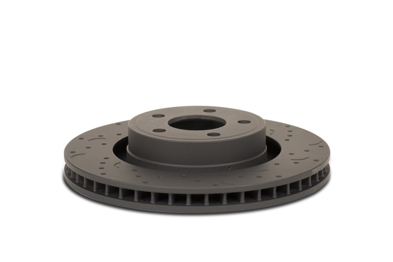 Hawk Talon 2015 Audi S3 Drilled and Slotted Rear Brake Rotor Set-Brake Rotors - Slot & Drilled-Grocery Getter Performance