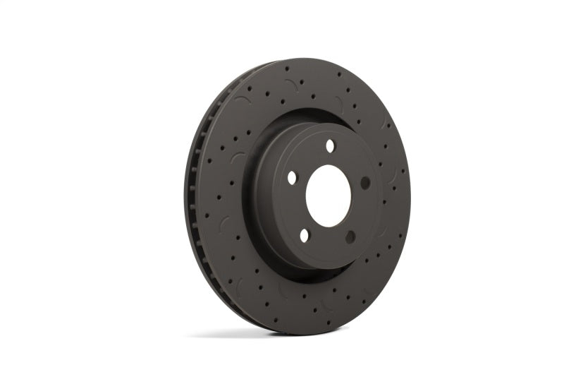 Hawk Talon 2015 Audi S3 Drilled and Slotted Rear Brake Rotor Set-Brake Rotors - Slot & Drilled-Grocery Getter Performance