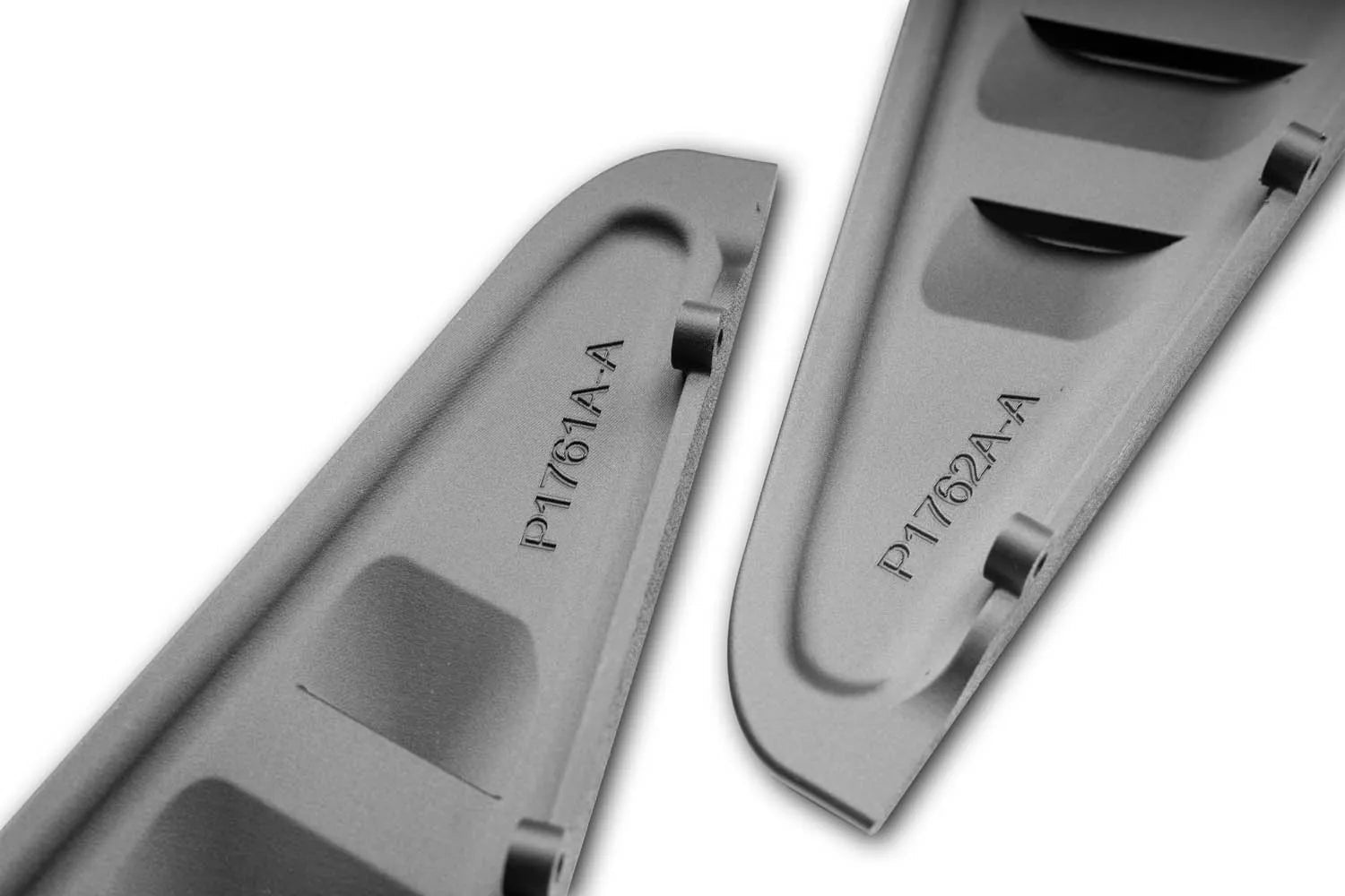 High Downforce Front Splitter Endplates - Corvette Stingray (C8) - Grocery Getter Performance