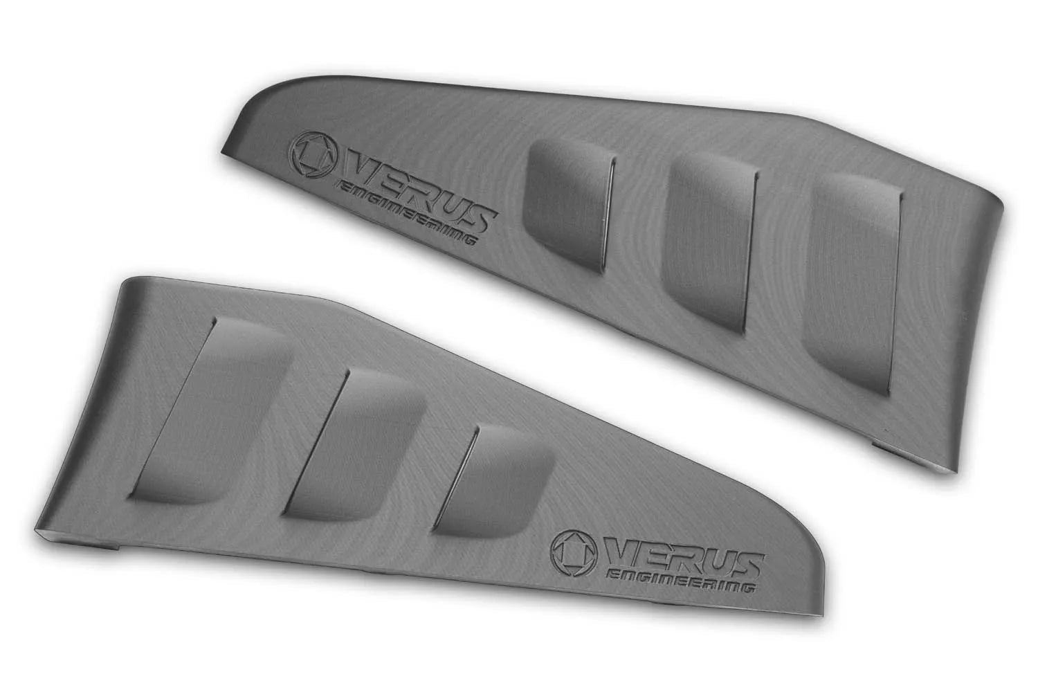 High Downforce Front Splitter Endplates - Corvette Stingray (C8) - Grocery Getter Performance