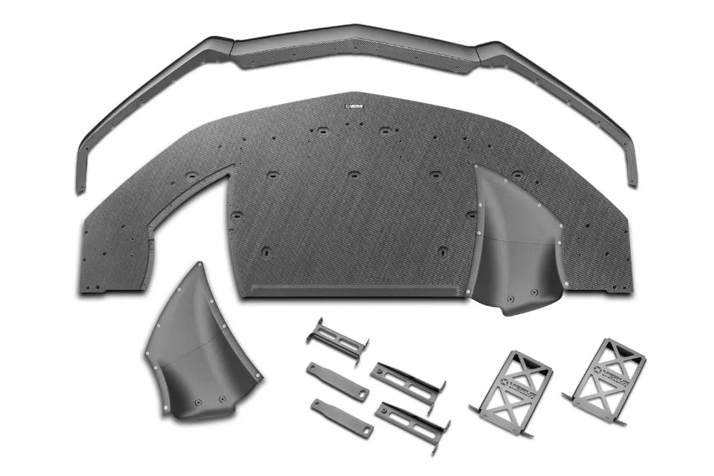 High Downforce Front Splitter Kit - C8 Stingray - Grocery Getter Performance