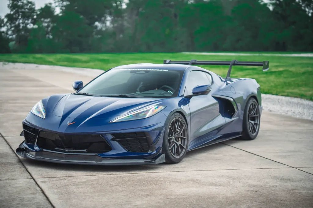 High Downforce Front Splitter Kit - C8 Stingray - Grocery Getter Performance