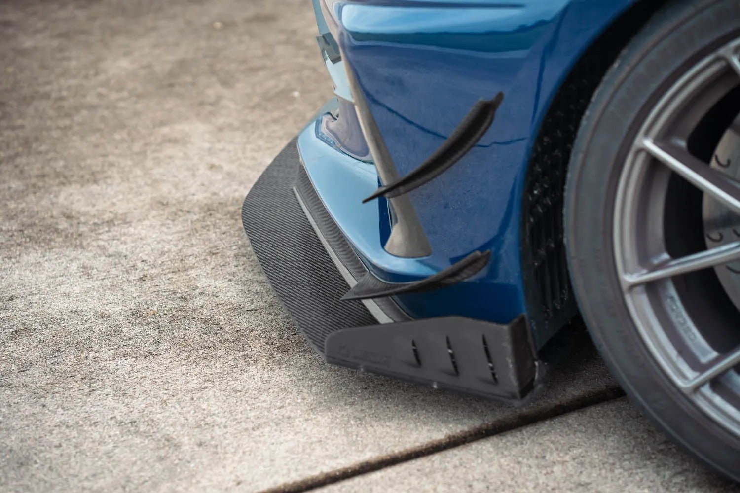 High Downforce Front Splitter Kit - C8 Stingray - Grocery Getter Performance