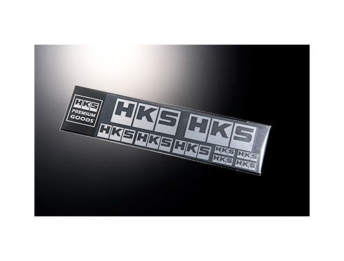 HKS METAL LOGO STICKER-Grocery Getter Performance