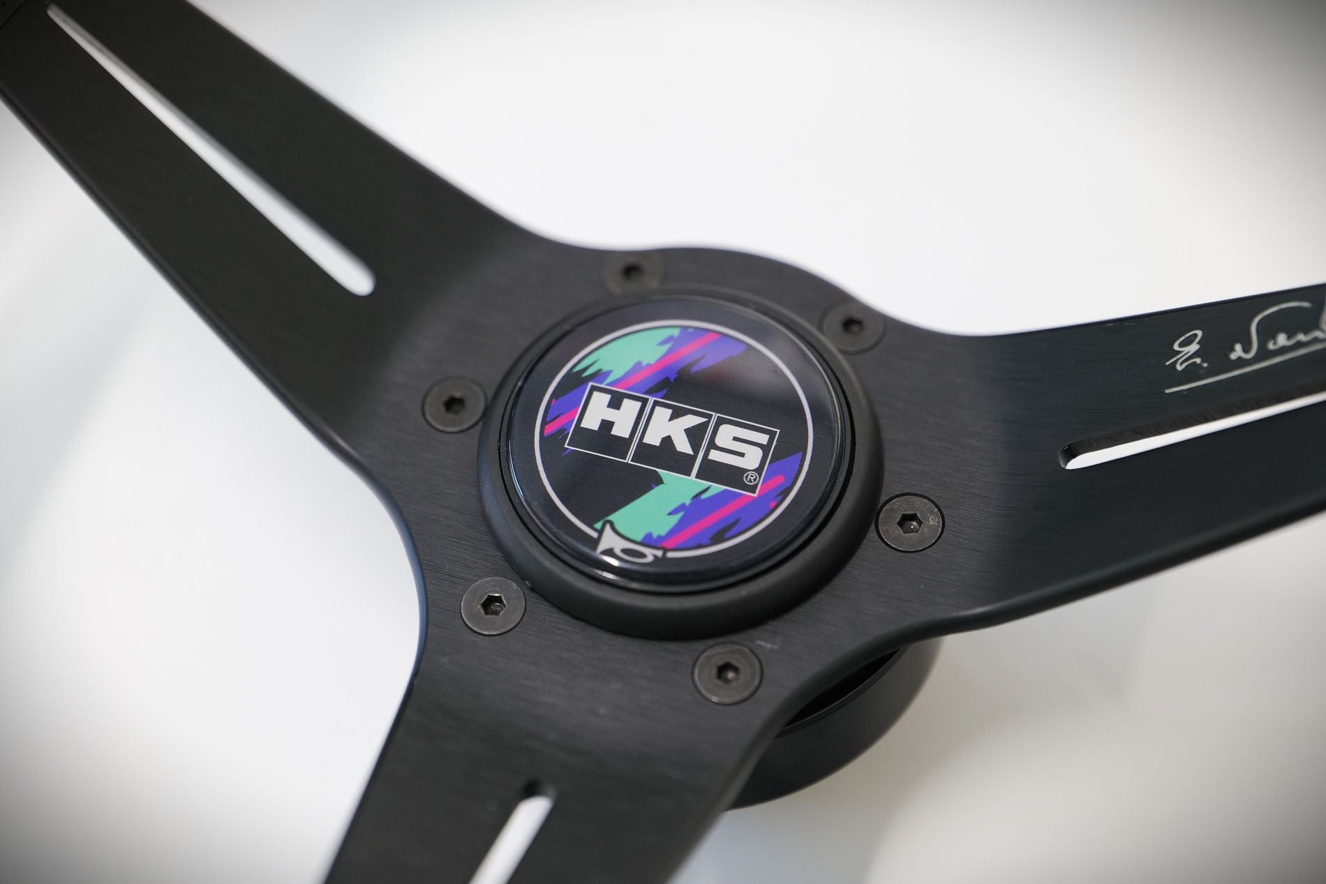 HKS STEERING WHEEL NARDI SPORTS 340MM DEEP DISH 2025-Grocery Getter Performance