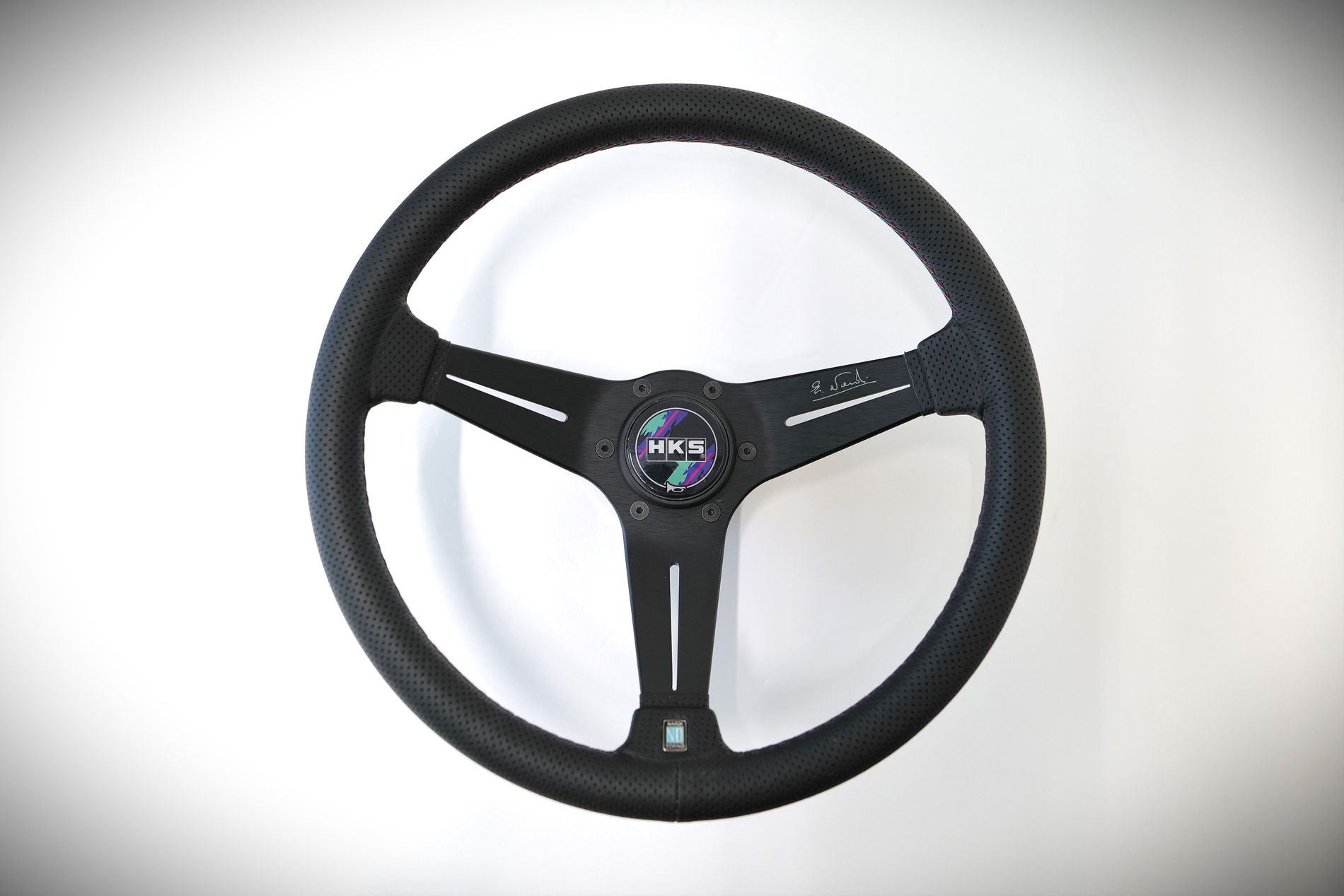 HKS STEERING WHEEL NARDI SPORTS 340MM DEEP DISH 2025-Grocery Getter Performance