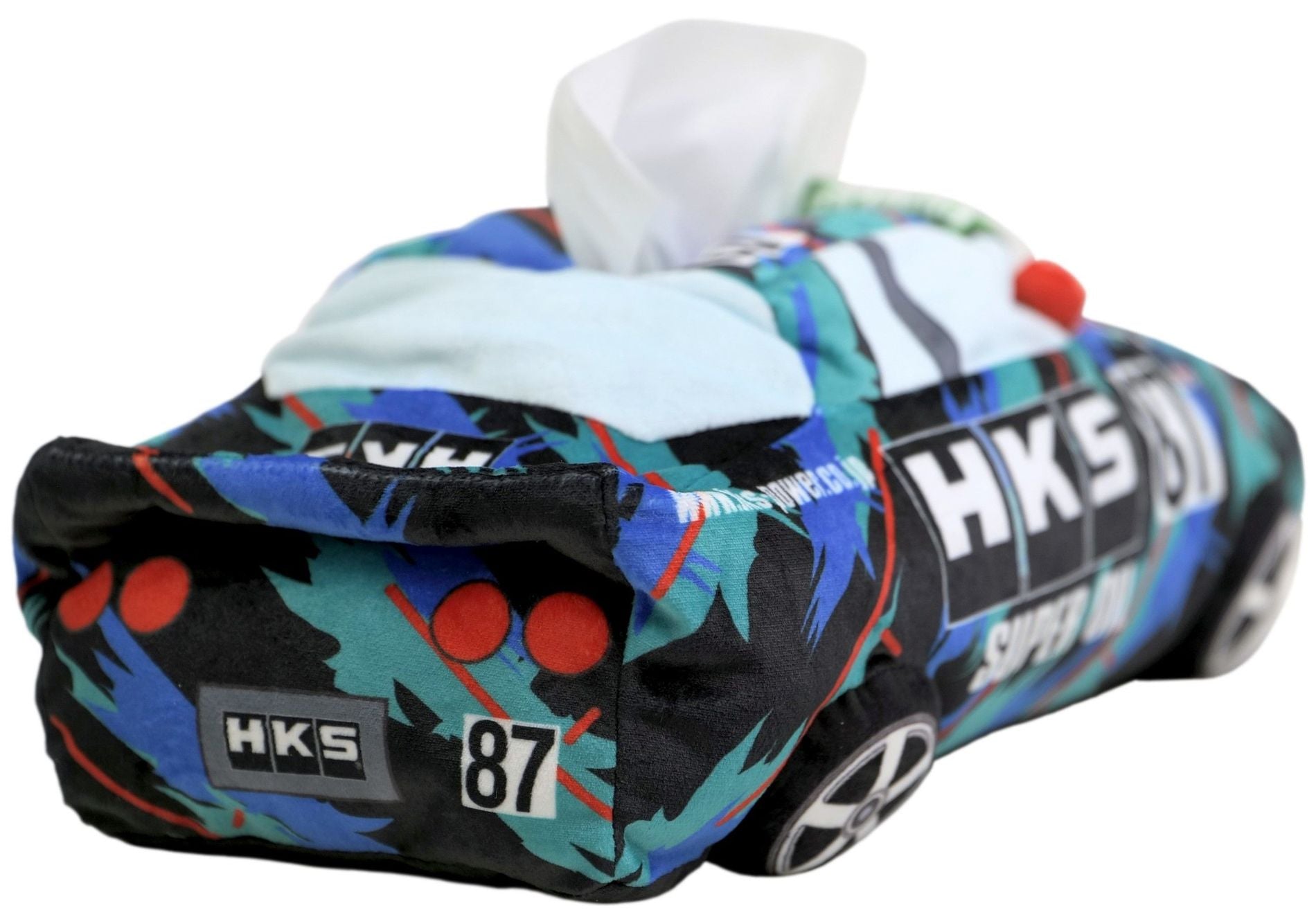 HKS TISSUE HOLDER OILCOLOR RACING CAR-Grocery Getter Performance