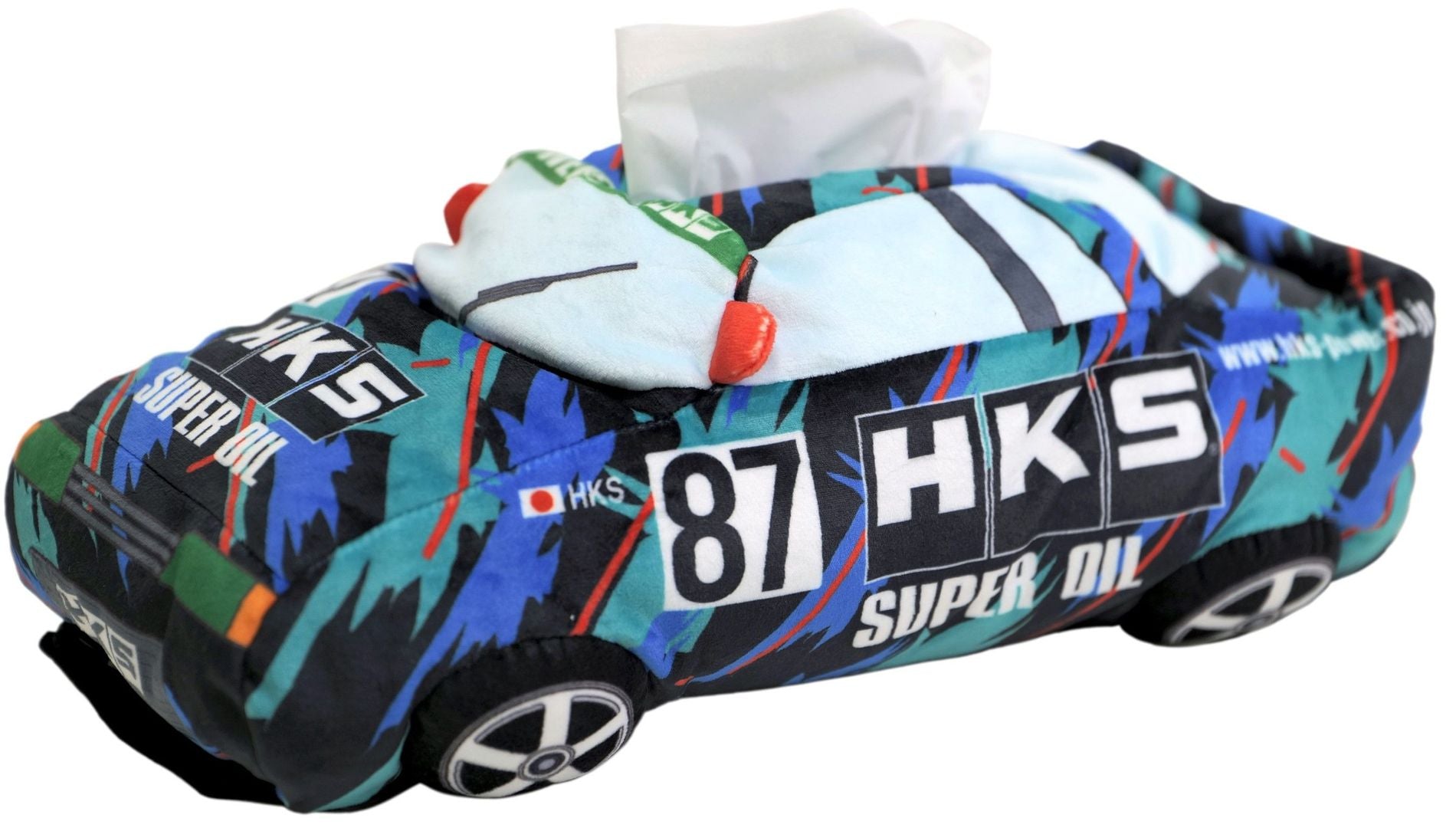 HKS TISSUE HOLDER OILCOLOR RACING CAR-Grocery Getter Performance