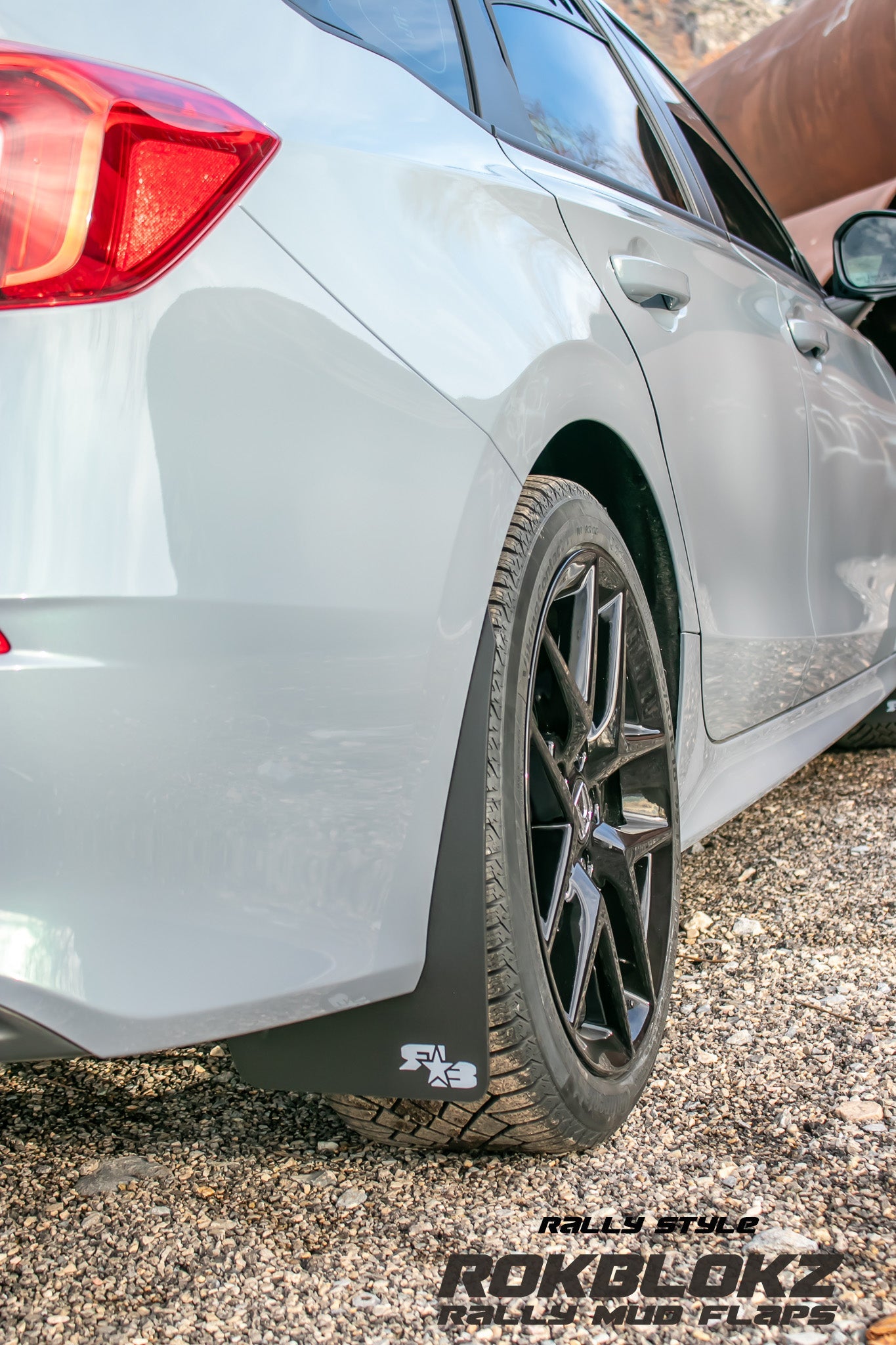 Honda Civic Sedan 2022+ Rally Mud Flaps