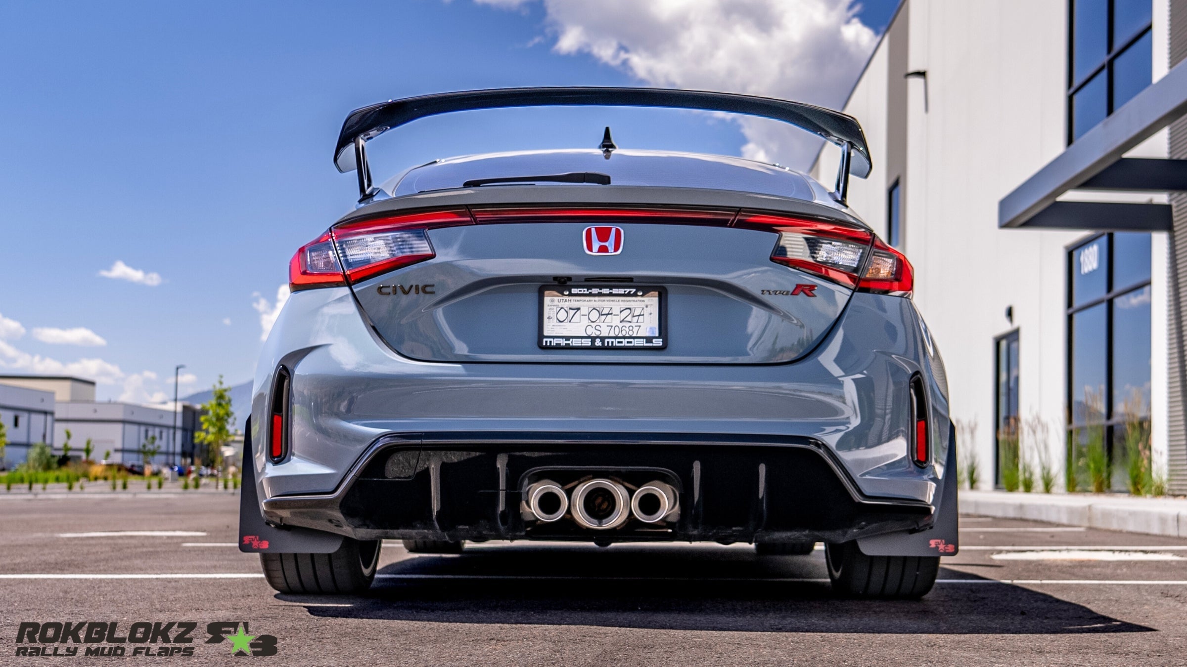 Honda Civic Type R (FL5) 2023+ Rally Mud Flaps
