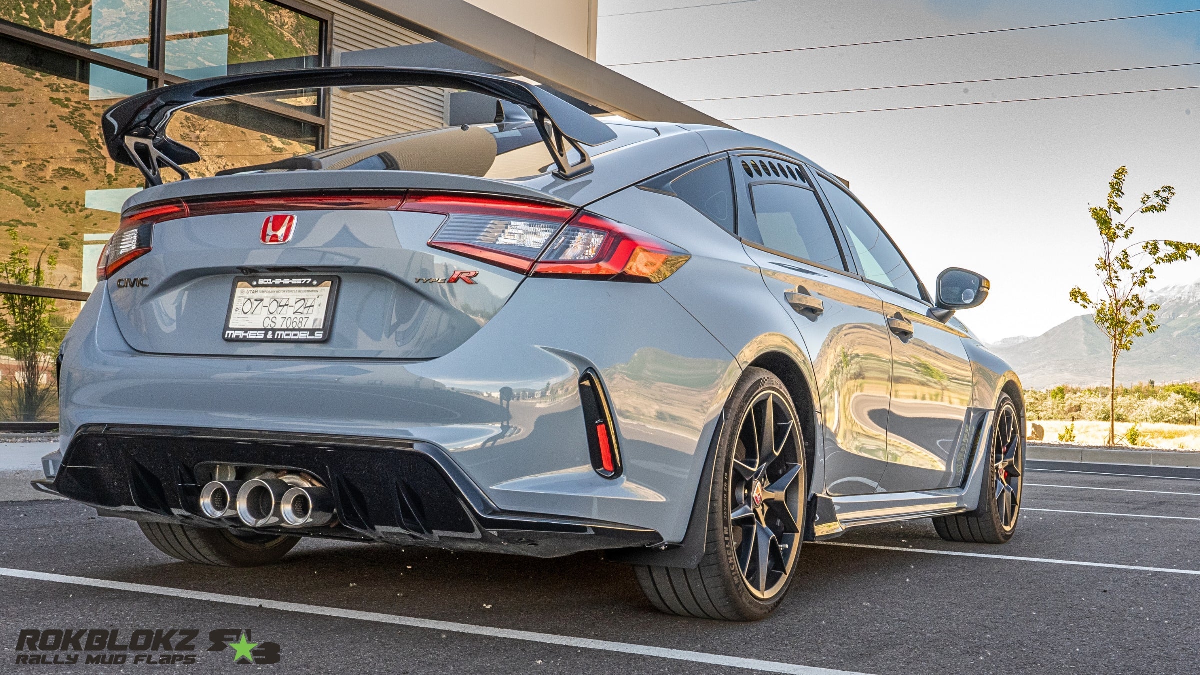 Honda Civic Type R (FL5) 2023+ Splash Guards