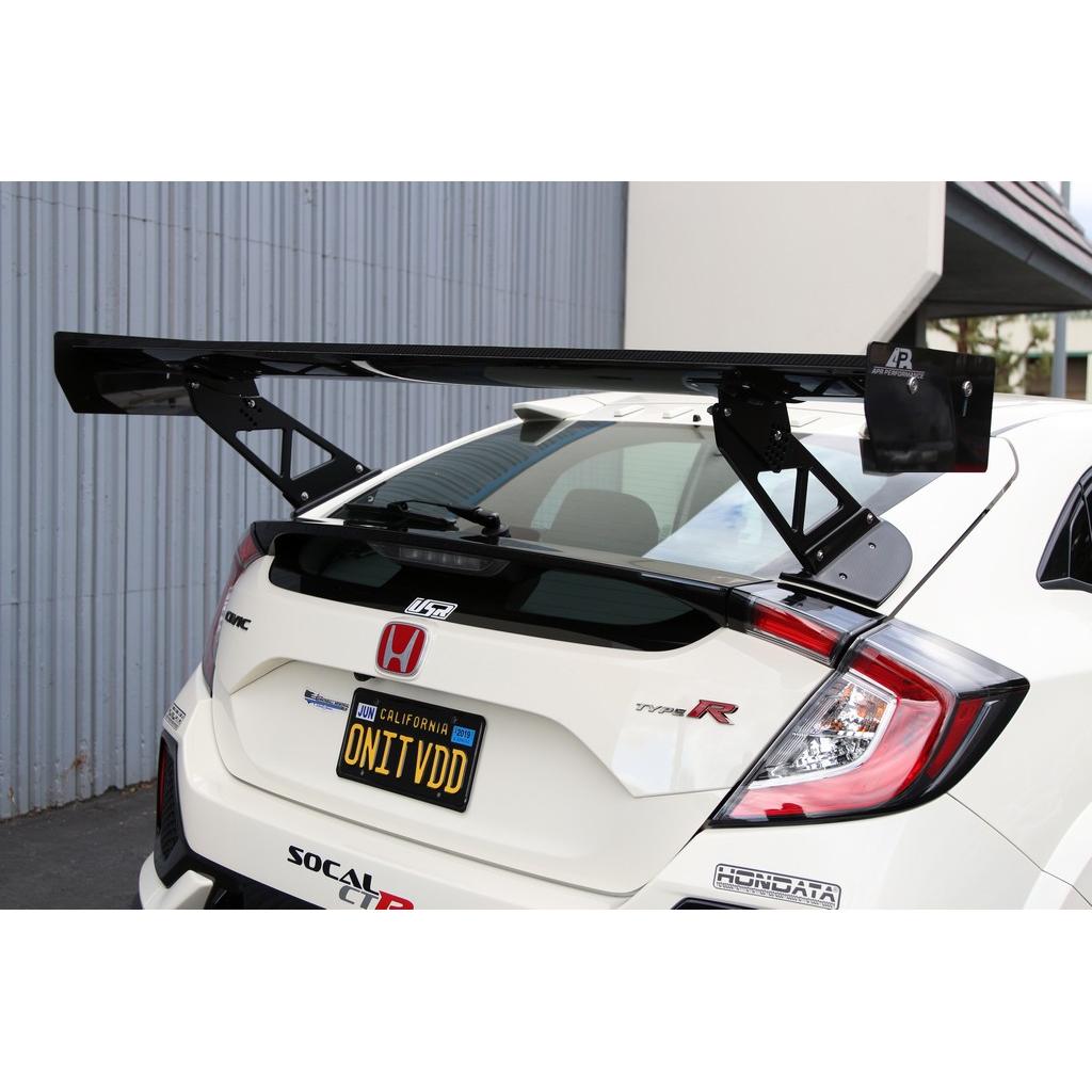 Honda FK8 Civic Type R GT250 Carbon Fiber Adjustable Wing 2017 - 2021-GT-250 Wing-Grocery Getter Performance