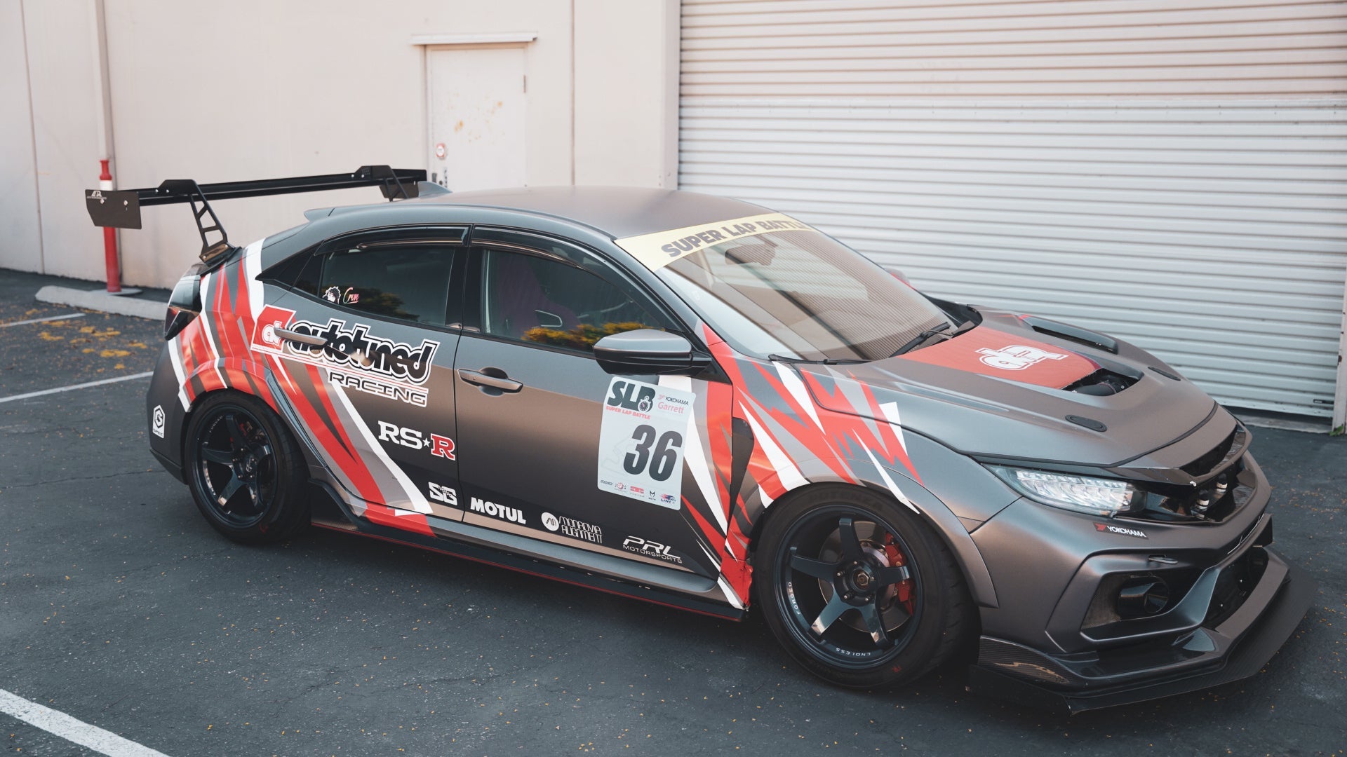 Honda FK8 Civic Type R GT250 Carbon Fiber Swan Neck Wing 2017 - 2021-GT-250 Wing-Grocery Getter Performance