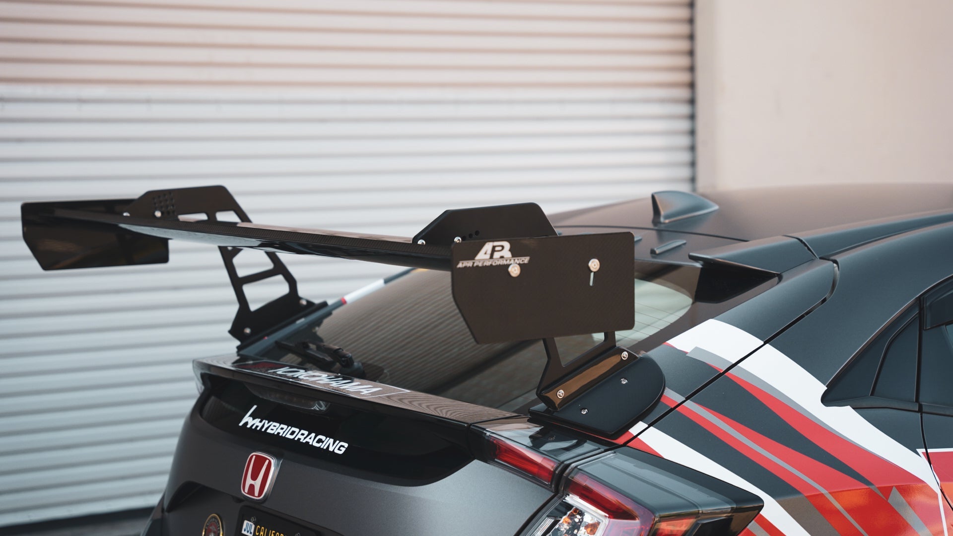 Honda FK8 Civic Type R GT250 Carbon Fiber Swan Neck Wing 2017 - 2021-GT-250 Wing-Grocery Getter Performance