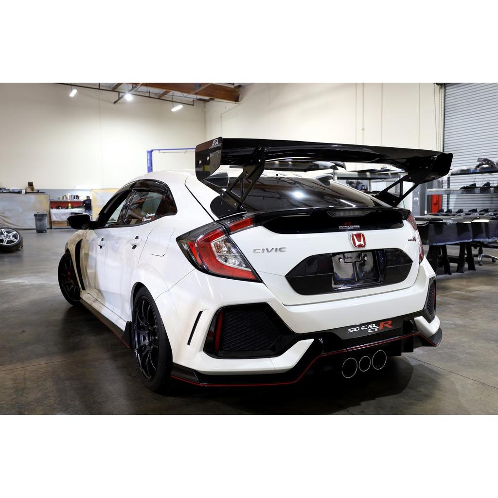 Honda FK8 Civic Type R GTC300 Carbon Fiber Adjustable Wing 2017 - 2021-GTC-300 Wing-Grocery Getter Performance