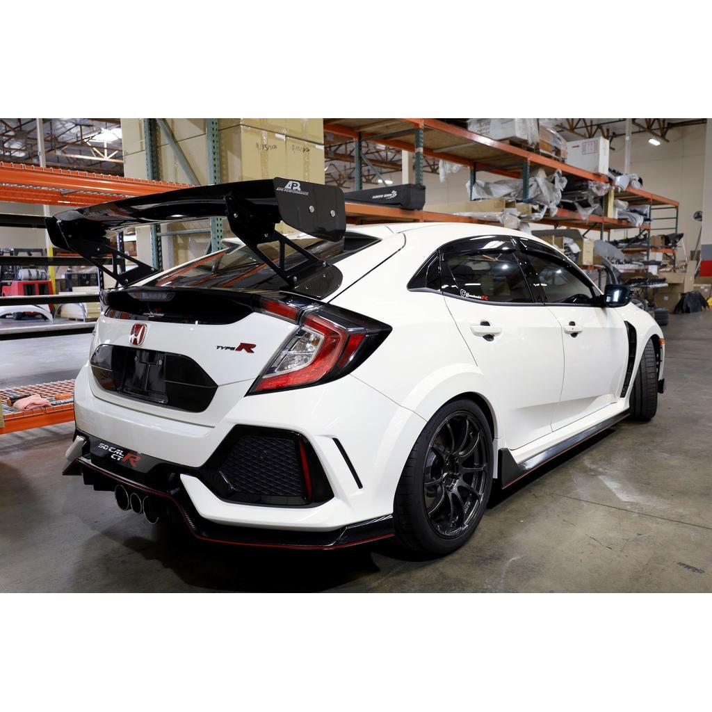 Honda FK8 Civic Type R GTC300 Carbon Fiber Adjustable Wing 2017 - 2021-GTC-300 Wing-Grocery Getter Performance