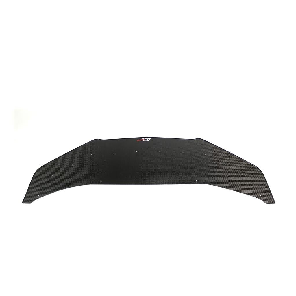 Honda FK8 Civic Type R with OEM Lip Carbon Fiber Front Wind Splitter 2017-2021-Front Wind Splitter-Grocery Getter Performance