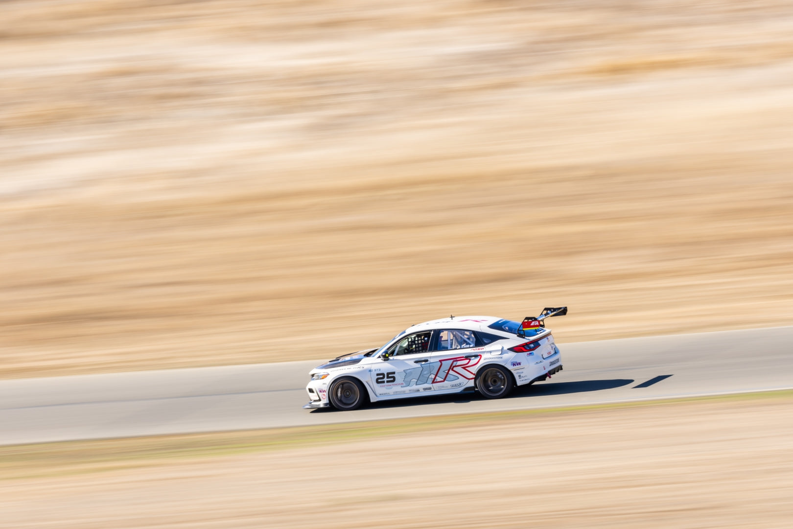 Honda FL5 Civic Type R GT250 Carbon Fiber Swan Neck Wing 67" 2023 - Current-GT-250 Wing-Grocery Getter Performance