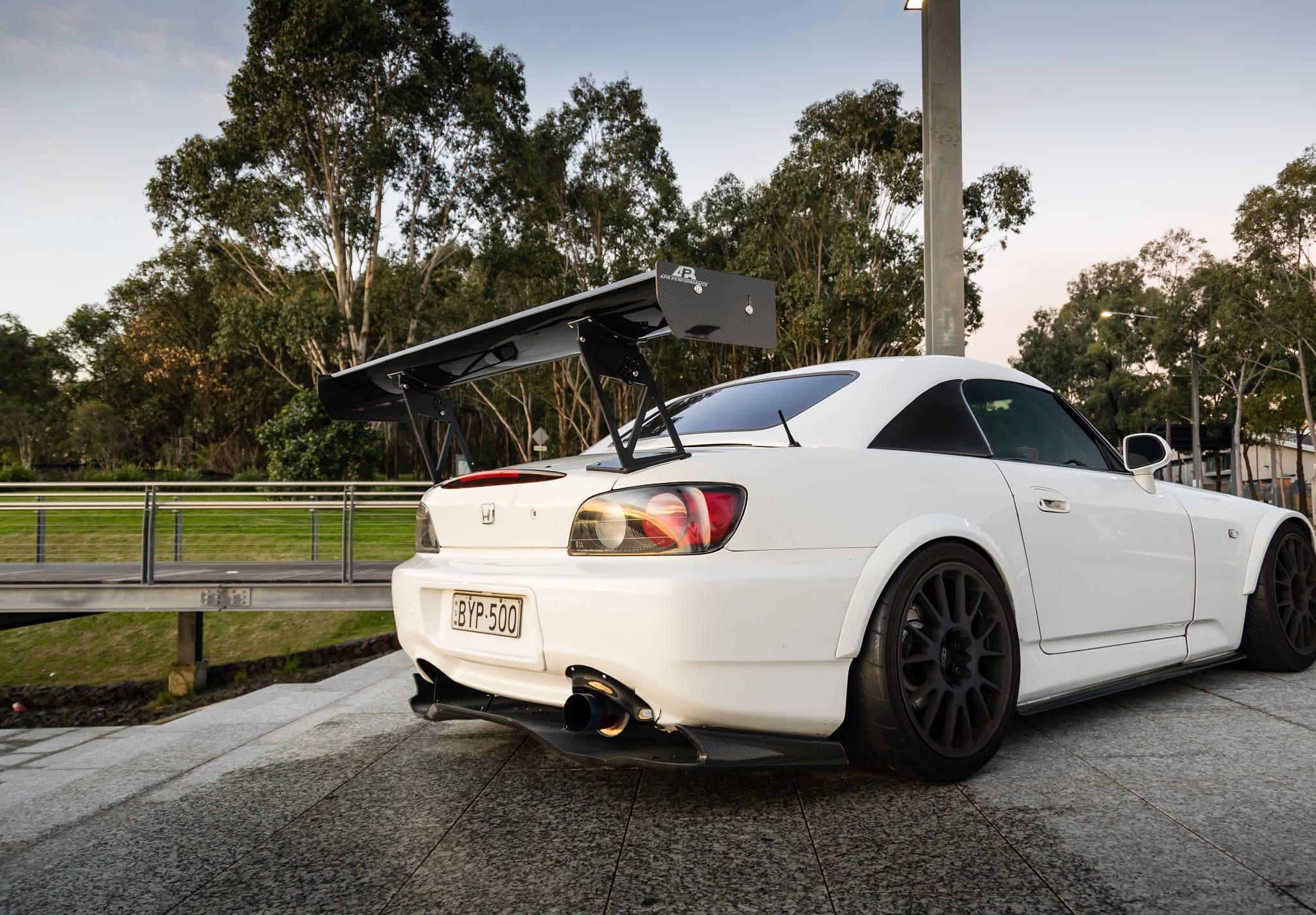 Honda S2000 Carbon Fiber GT250 Adjustable Wing 2000 - 2009-GT-250 Wing-Grocery Getter Performance