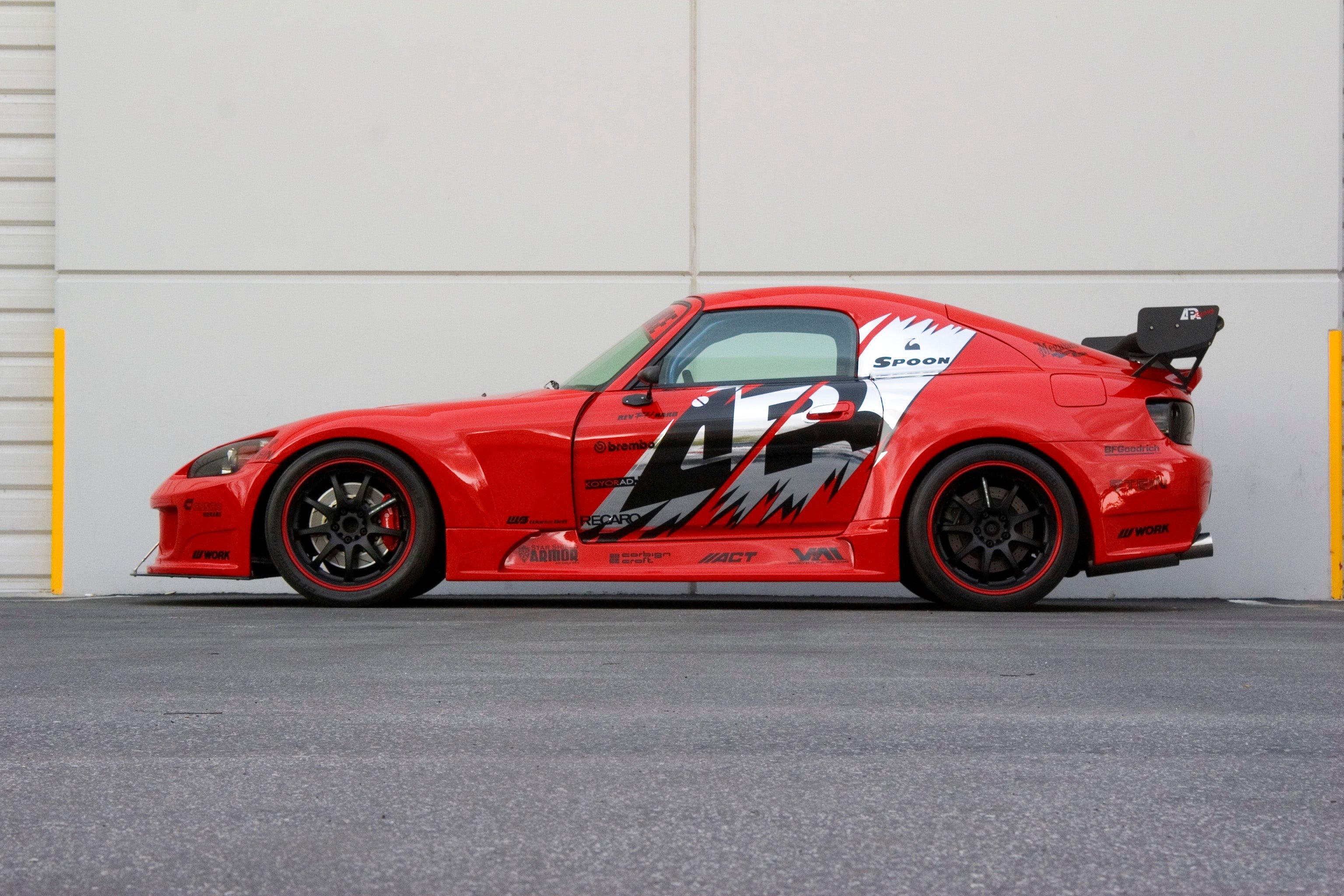 Honda S2000 S2-GT Widebody Aerodynamic Kit 2000 - 2009-Aero kit-Grocery Getter Performance